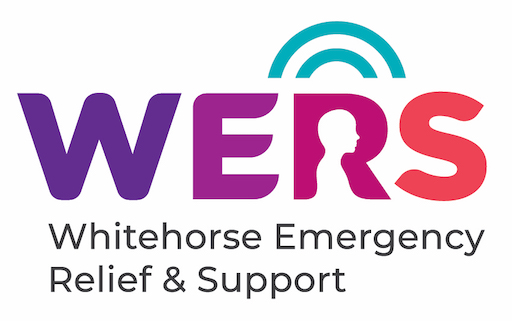 Whitehorse Emergency Relief and Support Logo